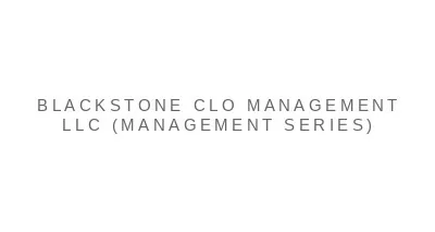 Blackstone CLO Management LLC (management Series) Blackstone CLO Management LLC (management Series) logo