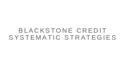 Blackstone Credit Systematic Strategies LLC Blackstone Credit Systematic Strategies LLC logo