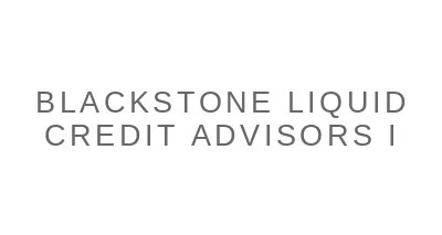 Blackstone Liquid Credit Advisors I LLC Blackstone Liquid Credit Advisors I LLC logo