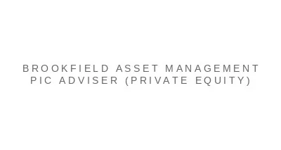 Brookfield Asset Management Pic Adviser (private Equity), L.P. Brookfield Asset Management Pic Adviser (private Equity), L.P. logo