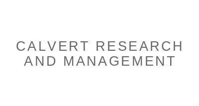 Calvert Research and Management Calvert Research and Management logo